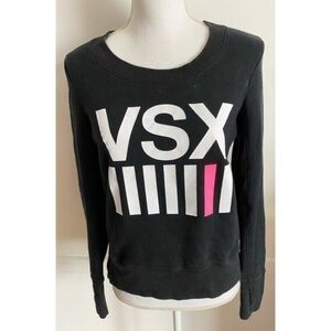 Victoria’s Secret VSX • Black Pink Open Back Top